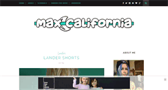 Desktop Screenshot of max-california.com