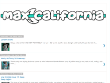 Tablet Screenshot of max-california.com